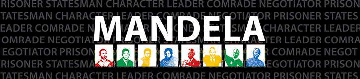 Banner for Mandela Exhibition
