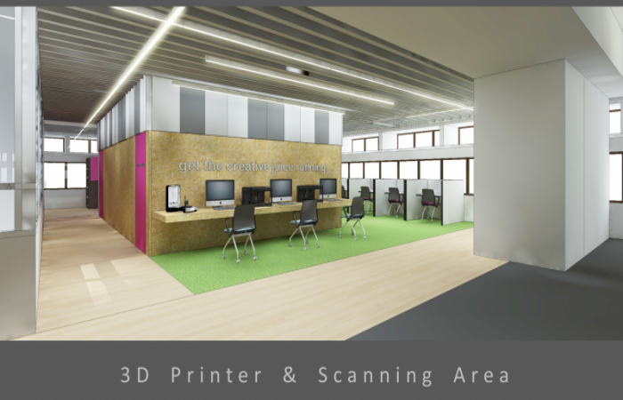image of 3D printers and scanning area 1
