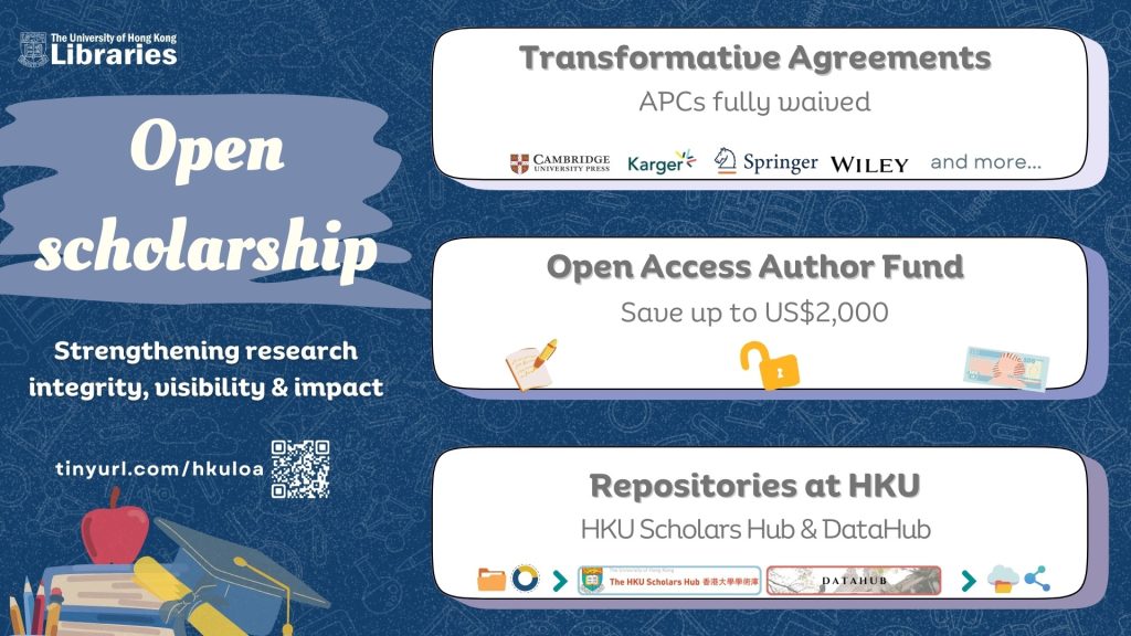 HKU Libraries supports Open Scholarship 2024