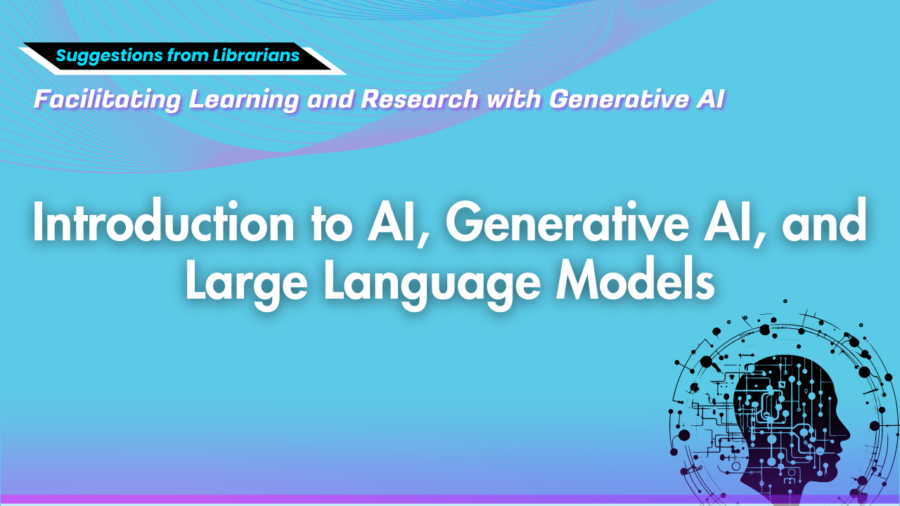 AI training series_Introduction to AI, Generative AI, and Large Language Models
