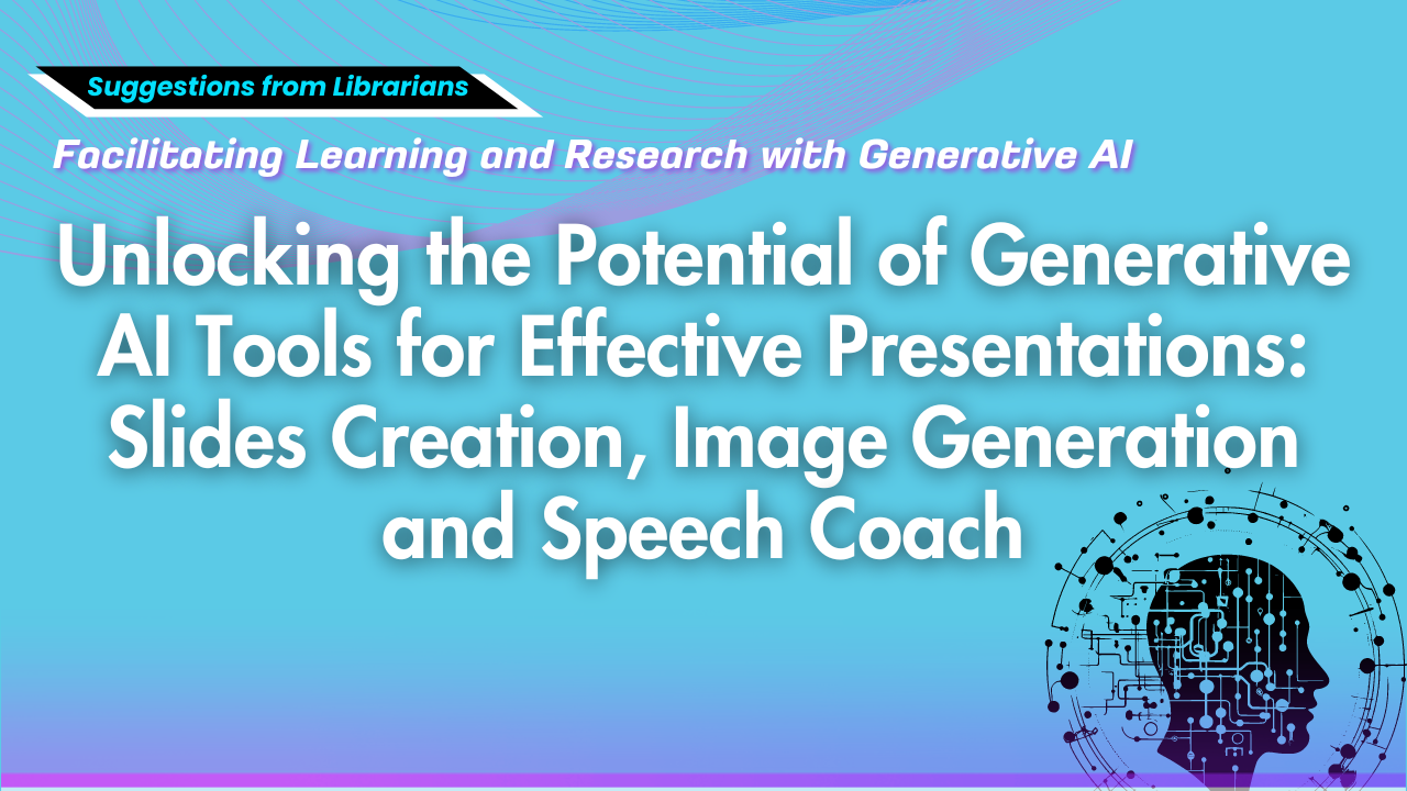 AI training series_Unlocking the Potential of Generative AI Tools for Effective Presentations