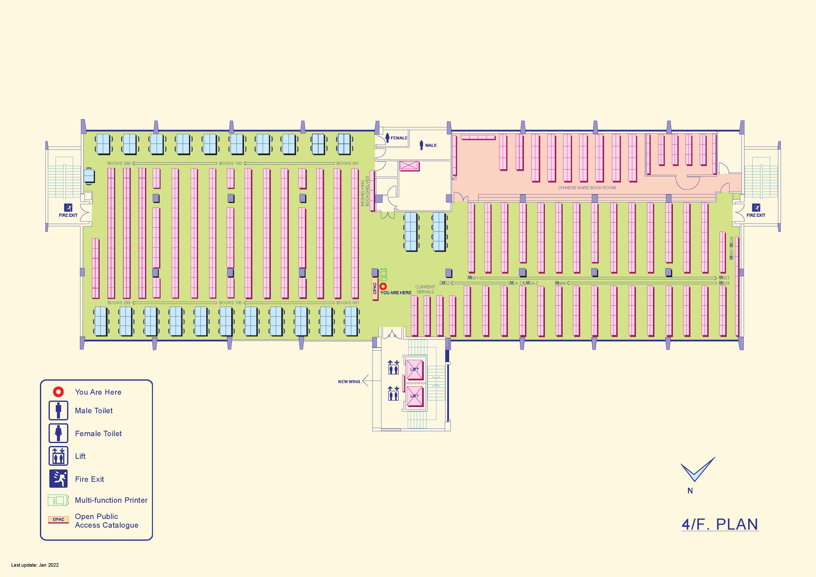 Image for Floor Plan on 4/F Old Wing