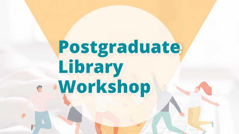 Postgraduate Library Workshop (via Zoom)