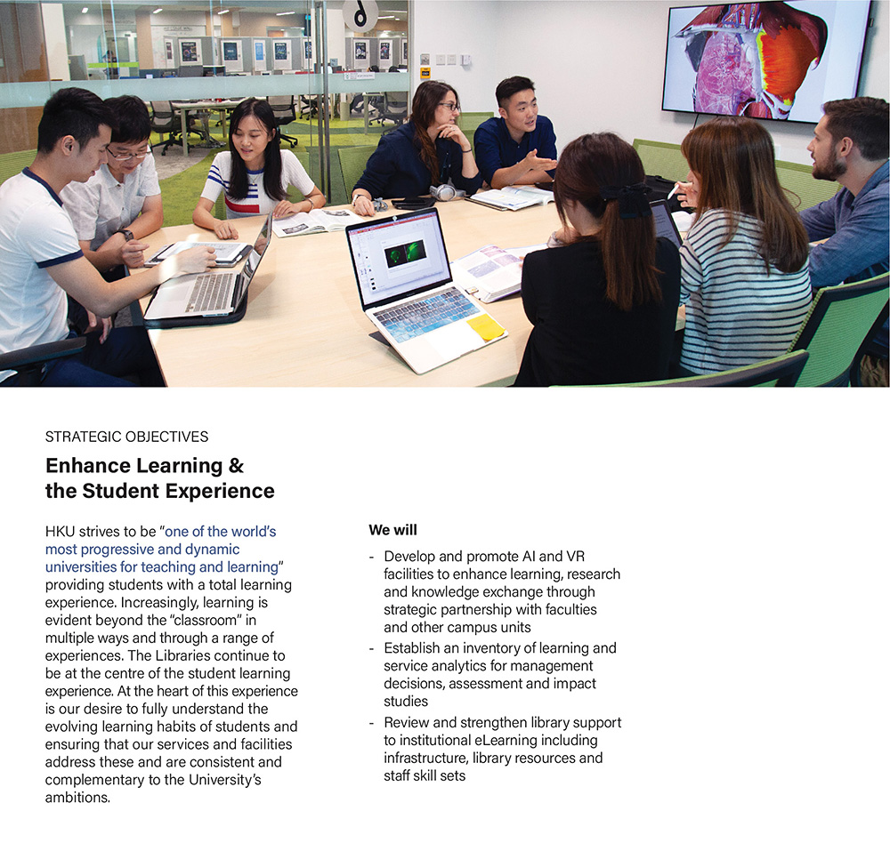 HKUL Strategic Plan 2020-2024 - Enhance Learning & Student Experience