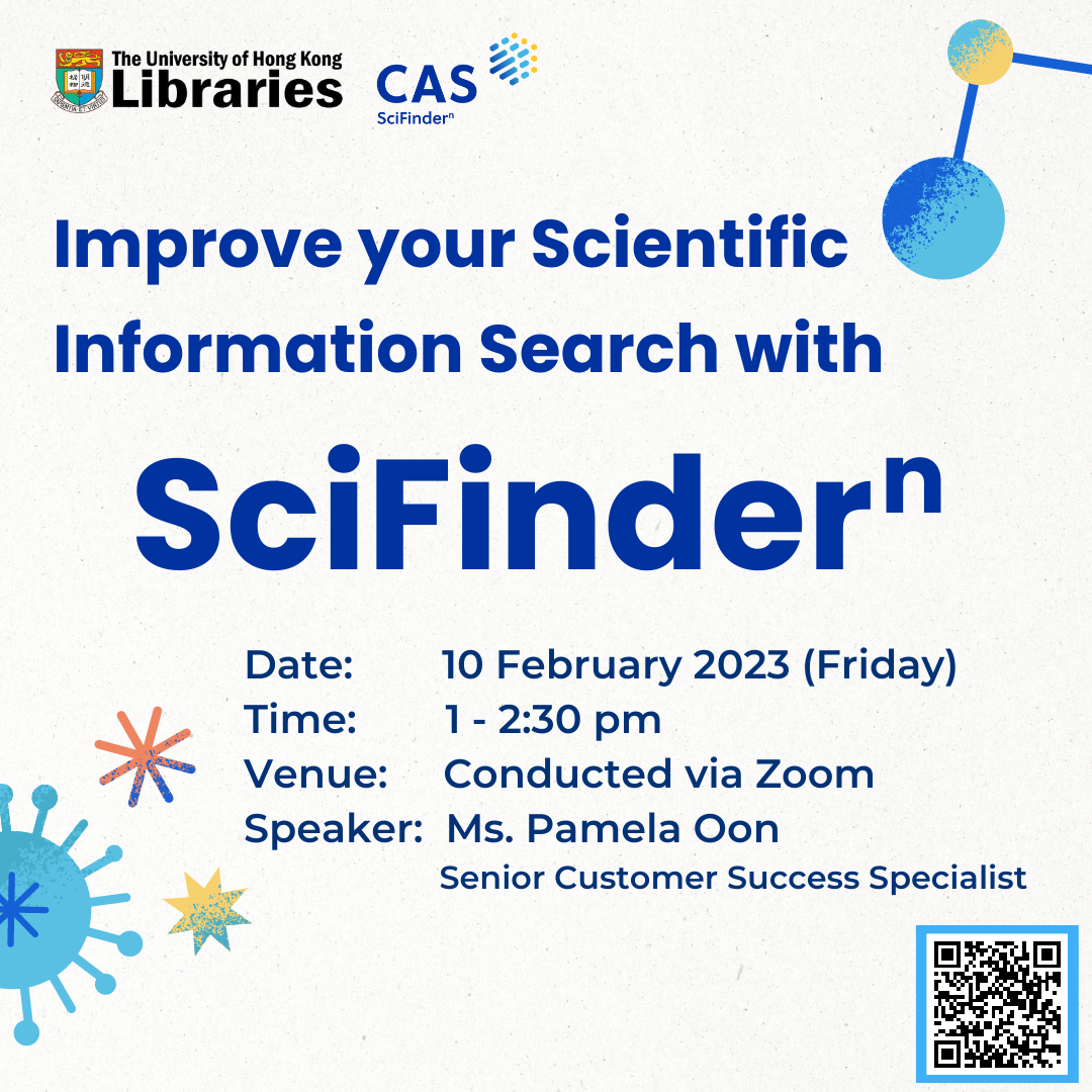 Improve your Scientific Information Search with CAS SciFinder-n